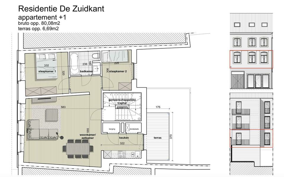 Appartement te koop in Tienen