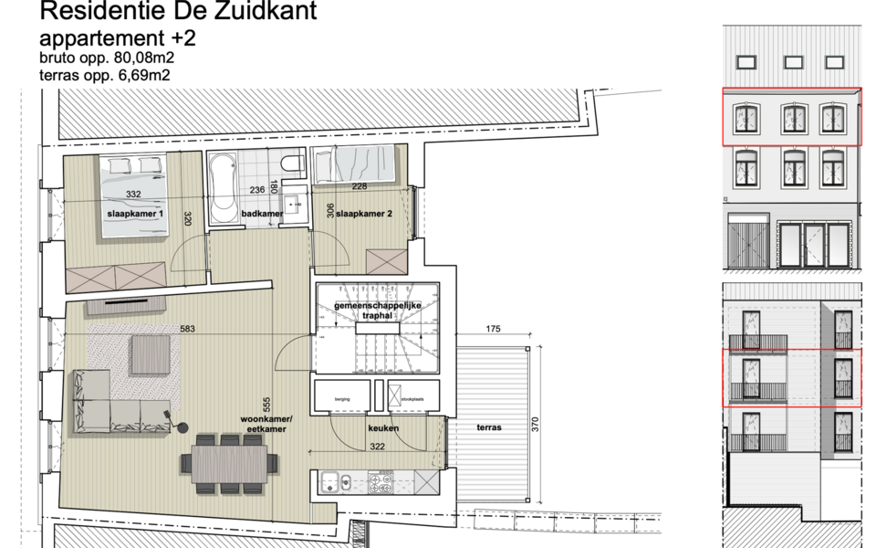Appartement te koop in Tienen