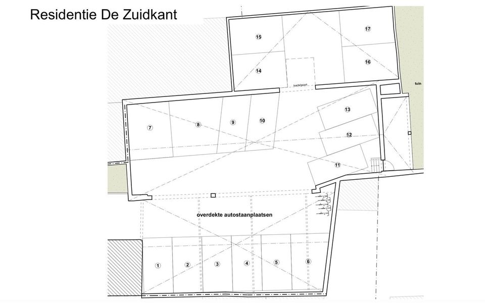 Binnenstaanplaats te huur in Tienen