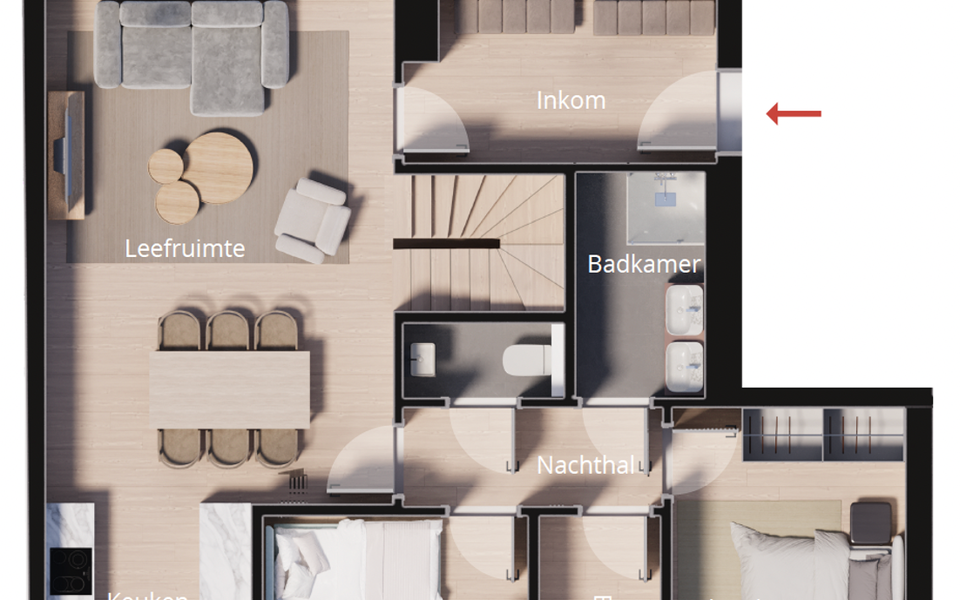 Duplex te koop in Leuven