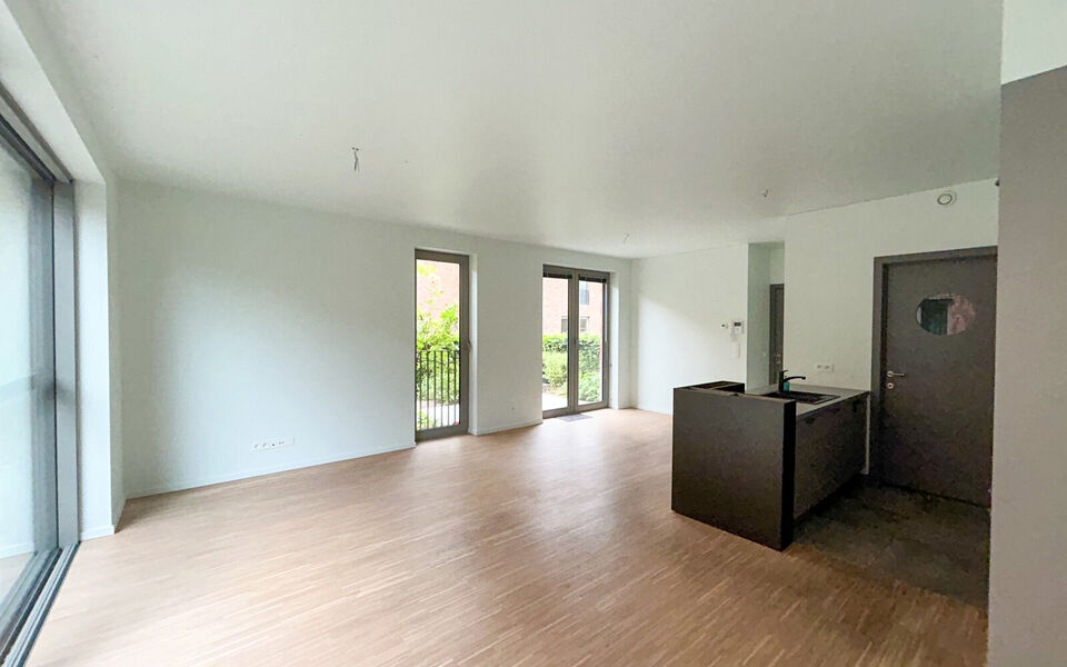 Gelijkvloerse verd. + tuin te huur in Leuven