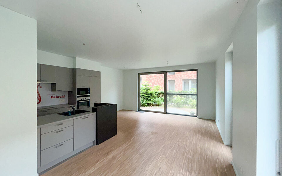 Gelijkvloerse verd. + tuin te huur in Leuven