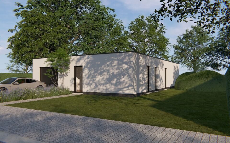 Op een rustige, groene locatie in Hoeleden bieden wij deze moderne nieuwbouwwoning aan op een perceel van 6a 29ca. Het ontwerp is een voorstel en kan volledig worden aangepast aan de wensen van de koper.

Troeven:

Open bebouwing met gevelbreedte 10,35 m
