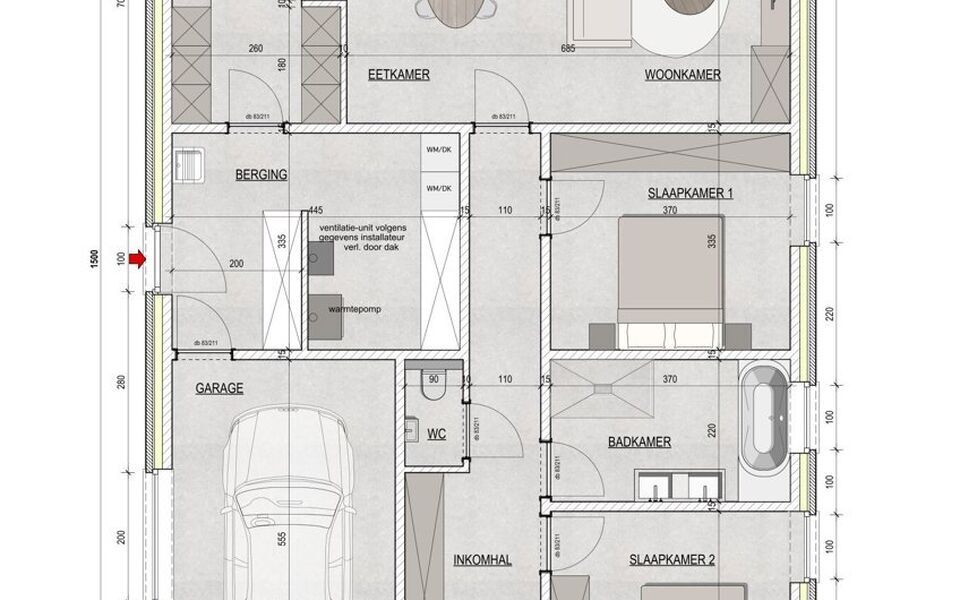 Op een rustige, groene locatie in Hoeleden bieden wij deze moderne nieuwbouwwoning aan op een perceel van 6a 29ca. Het ontwerp is een voorstel en kan volledig worden aangepast aan de wensen van de koper.

Troeven:

Open bebouwing met gevelbreedte 10,35 m
