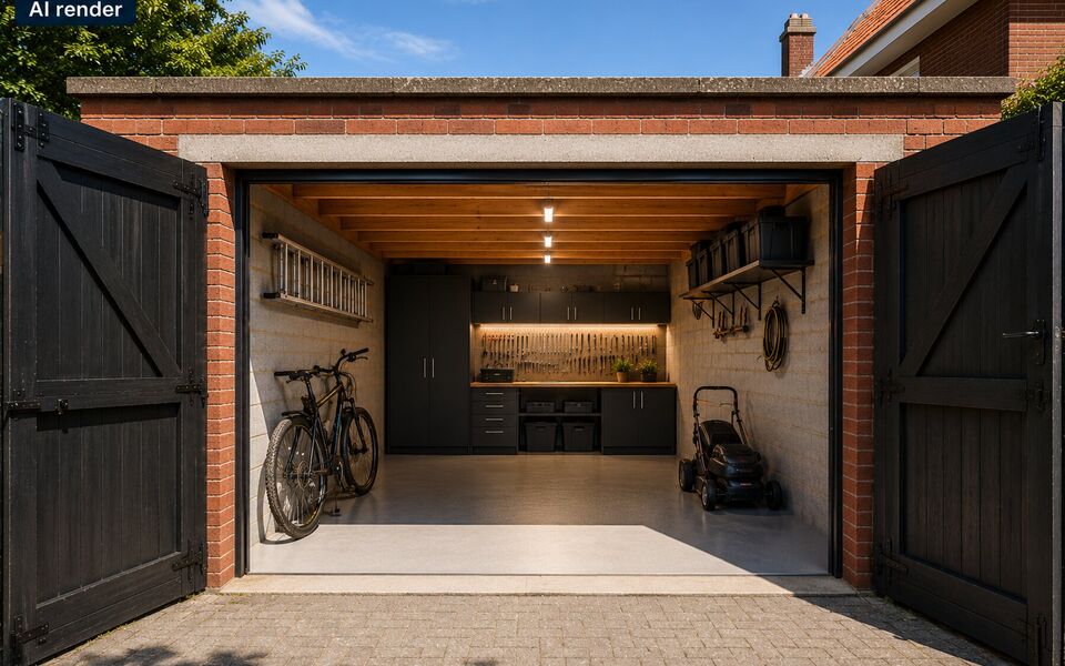 Op zoek naar een veilige parkeerplaats of extra opslagruimte in Kessel-Lo?

Deze garagebox nr. 19 is gelegen aan de Jeugdstraat, op een gunstige locatie. De garage beschikt over een oppervlakte van circa 15 m&sup2; en maakt deel uit van een garagecomplex met 