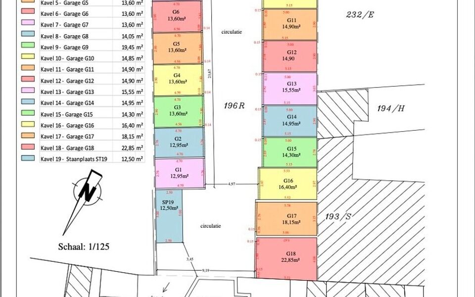 Gesloten garagebox te koop in Leuven