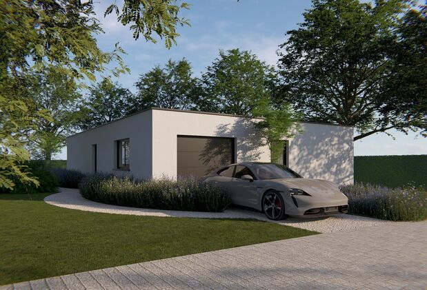 Op een rustige, groene locatie in Hoeleden bieden wij deze moderne nieuwbouwwoning aan op een perceel van 6a 29ca. Het ontwerp is een voorstel en kan volledig worden aangepast aan de wensen van de koper.

Troeven:

Open bebouwing met gevelbreedte 10,35 m
